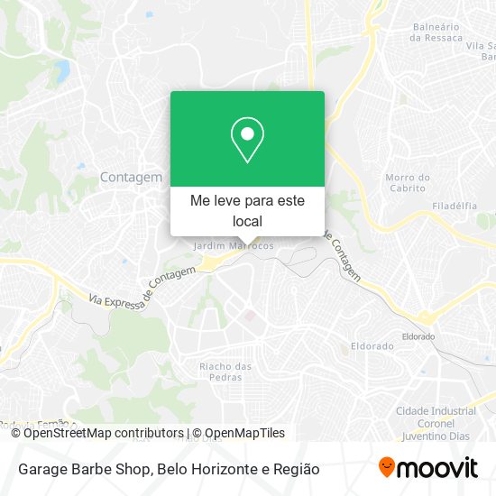 Garage Barbe Shop mapa