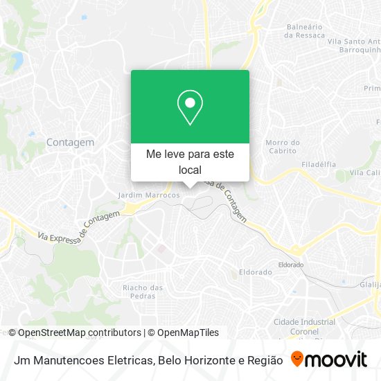 Jm Manutencoes Eletricas mapa