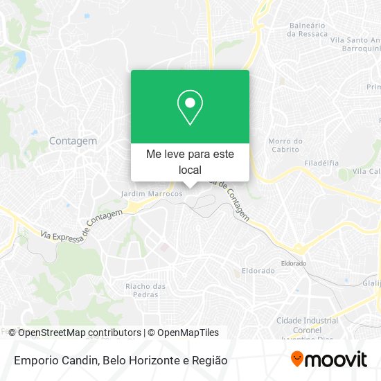 Emporio Candin mapa