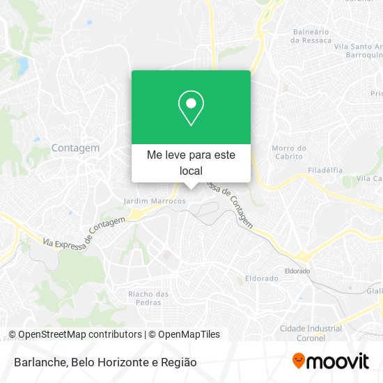Barlanche mapa