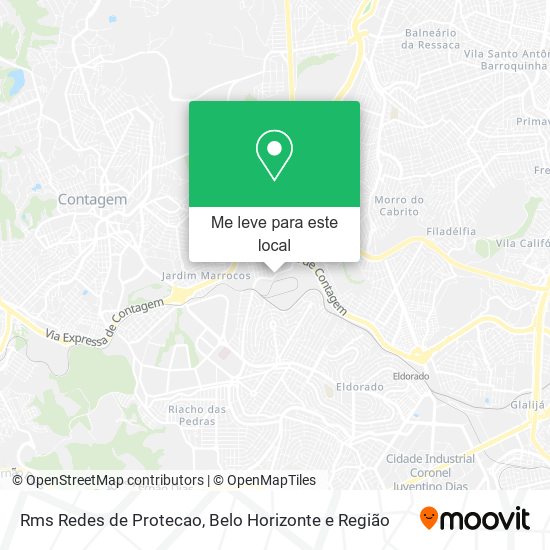 Rms Redes de Protecao mapa