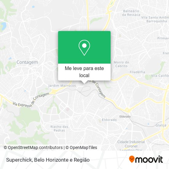 Superchick mapa