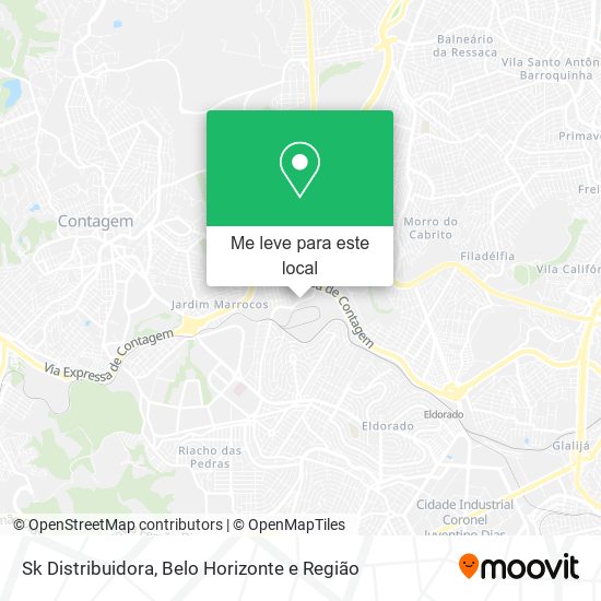 Sk Distribuidora mapa