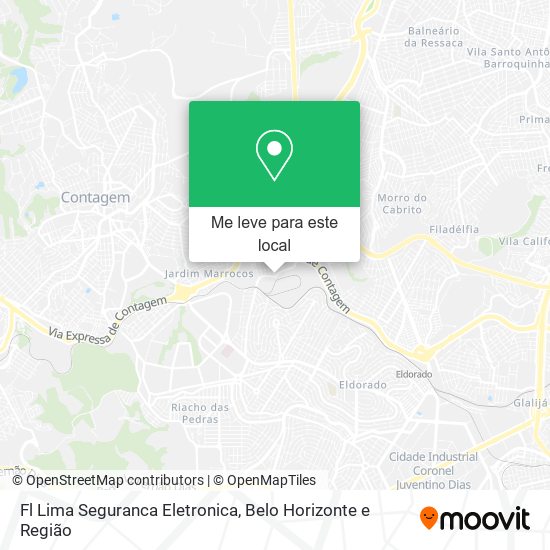 Fl Lima Seguranca Eletronica mapa