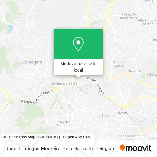 José Domingos Monteiro mapa