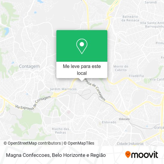 Magna Confeccoes mapa