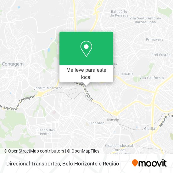 Direcional Transportes mapa
