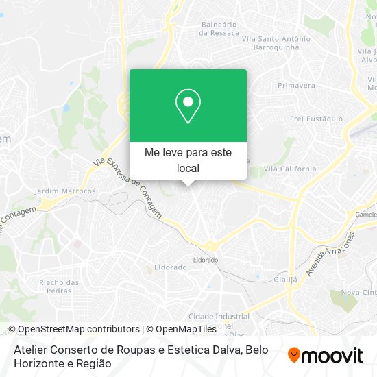Atelier Conserto de Roupas e Estetica Dalva mapa