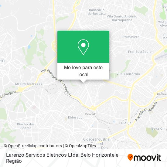 Larenzo Servicos Eletricos Ltda mapa