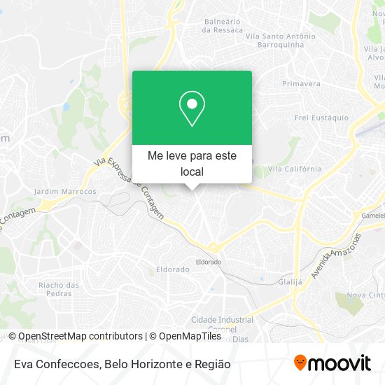 Eva Confeccoes mapa
