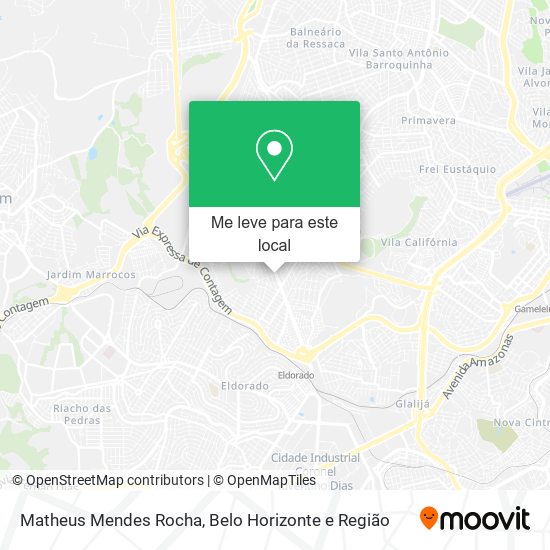Matheus Mendes Rocha mapa