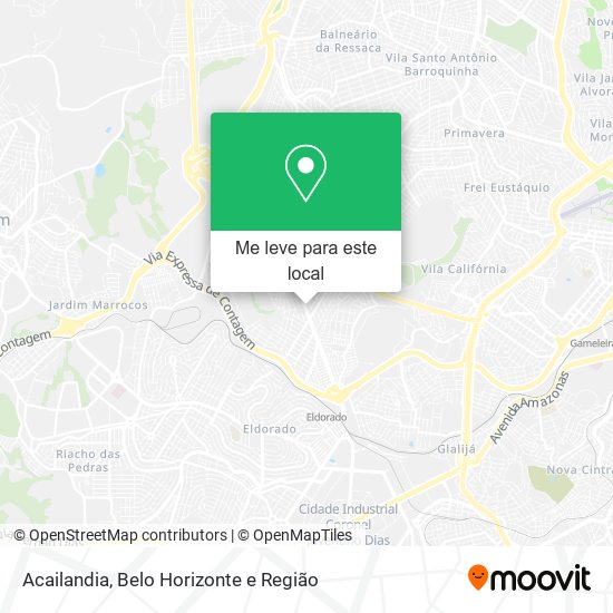 Acailandia mapa