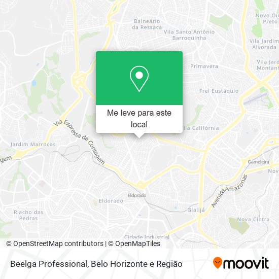 Beelga Professional mapa