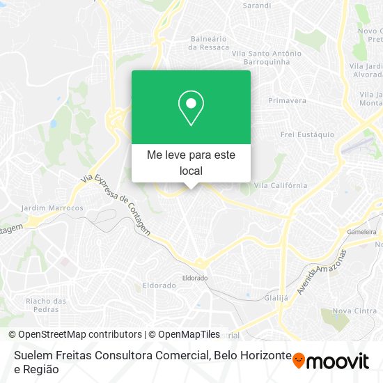 Suelem Freitas Consultora Comercial mapa