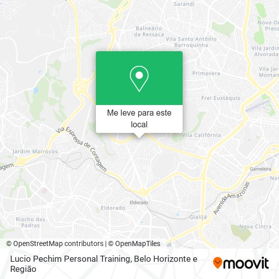 Lucio Pechim Personal Training mapa