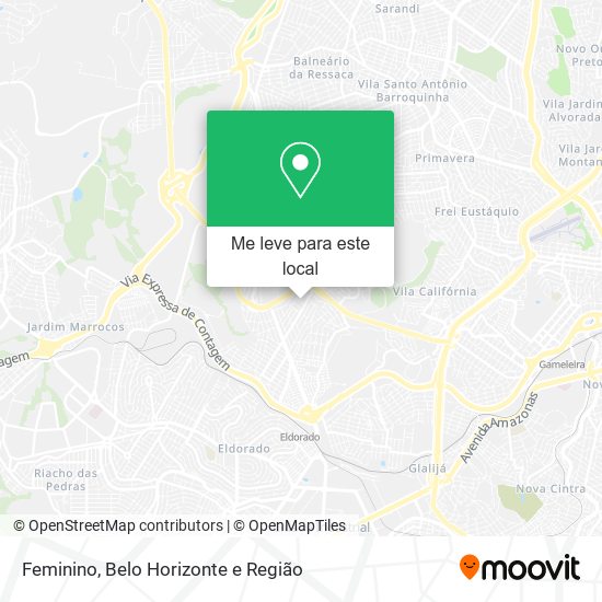 Feminino mapa