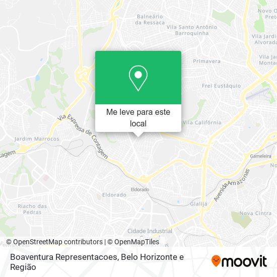 Boaventura Representacoes mapa