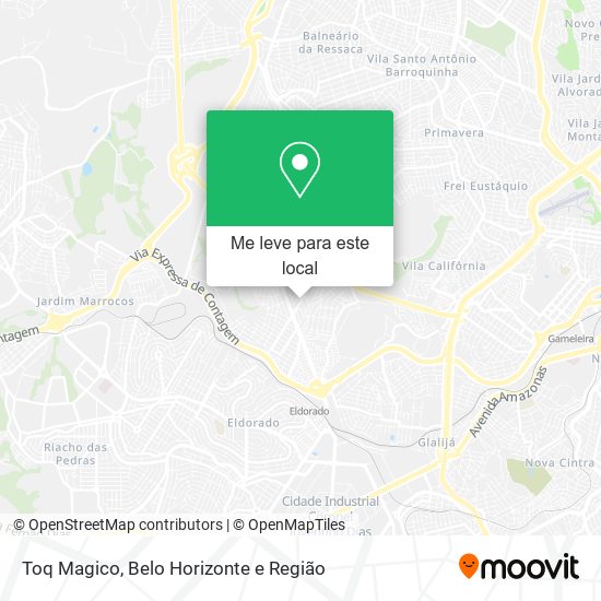 Toq Magico mapa