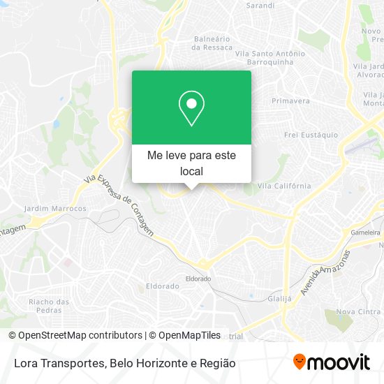 Lora Transportes mapa