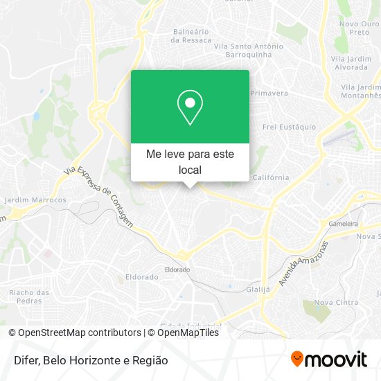 Difer mapa