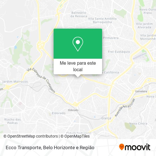 Ecco Transporte mapa