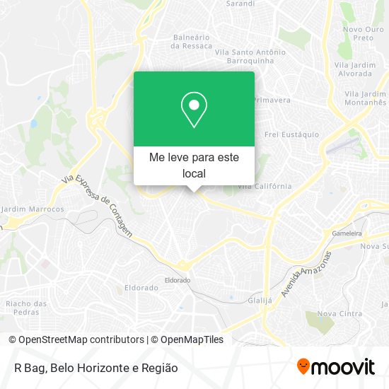 R Bag mapa