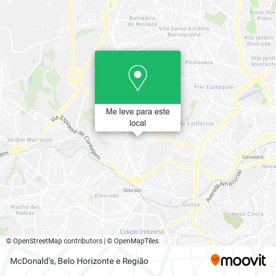 McDonald's mapa