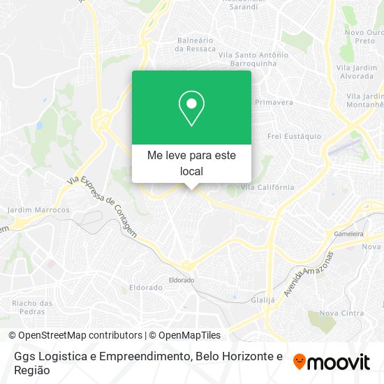 Ggs Logistica e Empreendimento mapa