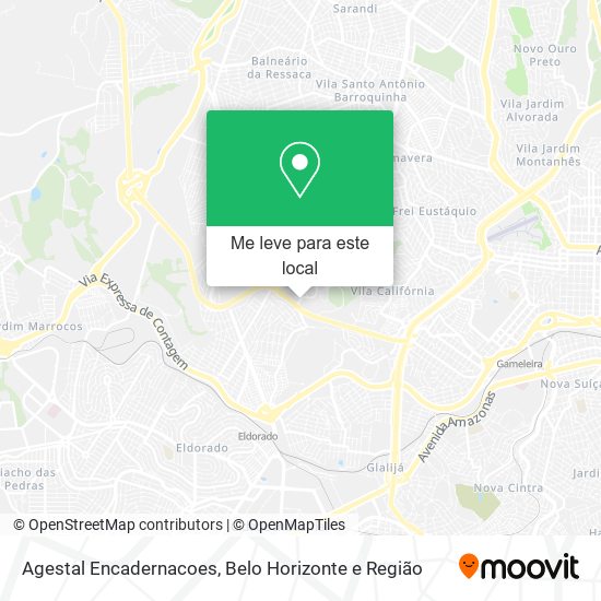 Agestal Encadernacoes mapa