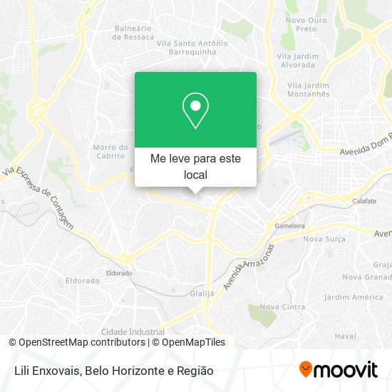 Lili Enxovais mapa