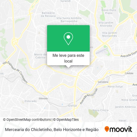 Mercearia do Chicletinho mapa