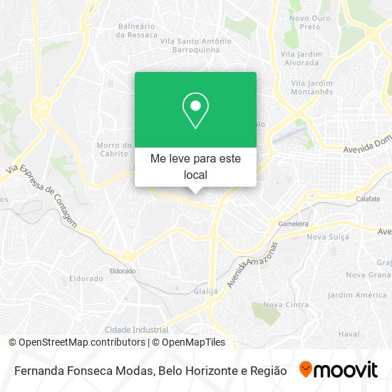Fernanda Fonseca Modas mapa