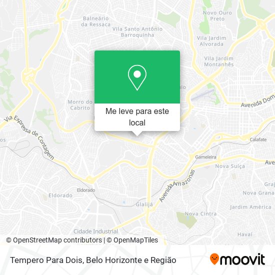 Tempero Para Dois mapa