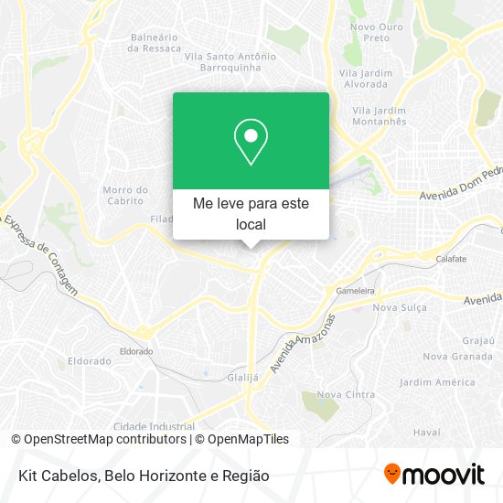 Kit Cabelos mapa
