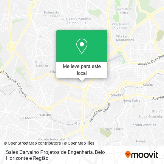 Sales Carvalho Projetos de Engenharia mapa