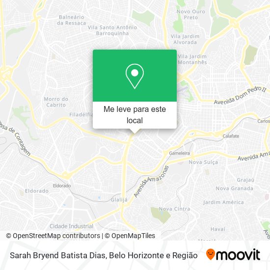 Sarah Bryend Batista Dias mapa