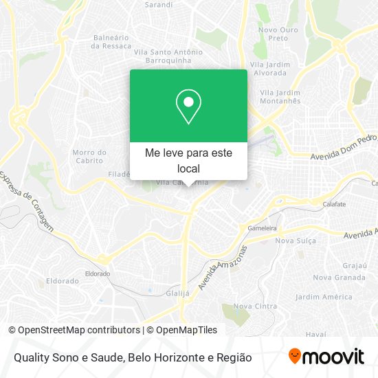 Quality Sono e Saude mapa