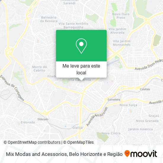 Mix Modas and Acessorios mapa