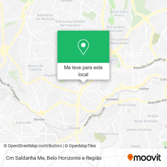 Cm Saldanha Me mapa