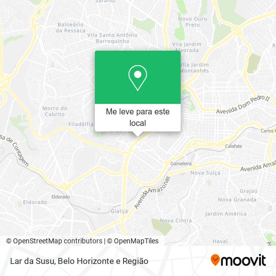 Lar da Susu mapa