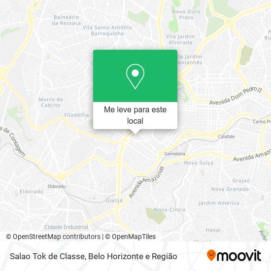 Salao Tok de Classe mapa