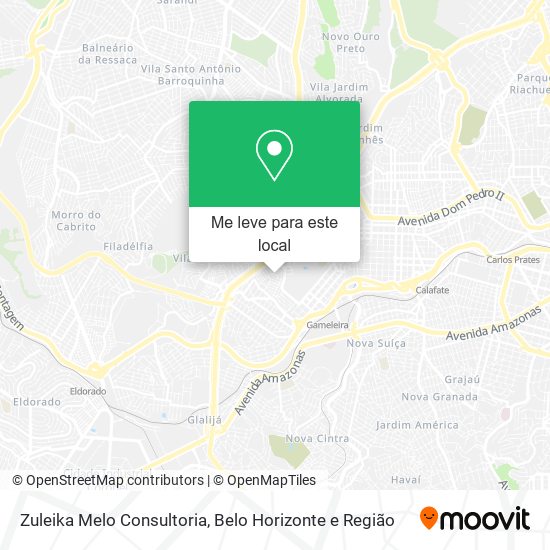 Zuleika Melo Consultoria mapa