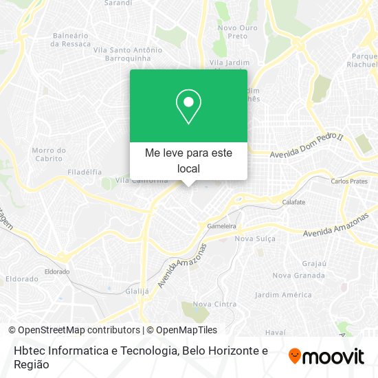 Hbtec Informatica e Tecnologia mapa