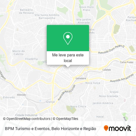 BPM Turismo e Eventos mapa