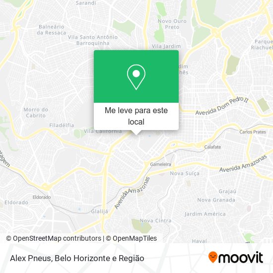 Alex Pneus mapa
