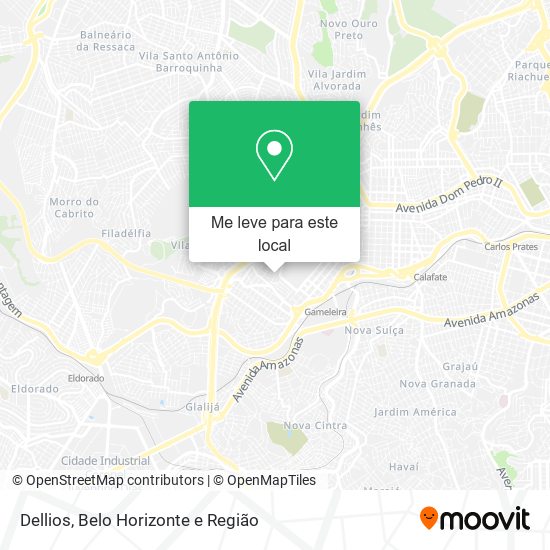 Dellios mapa