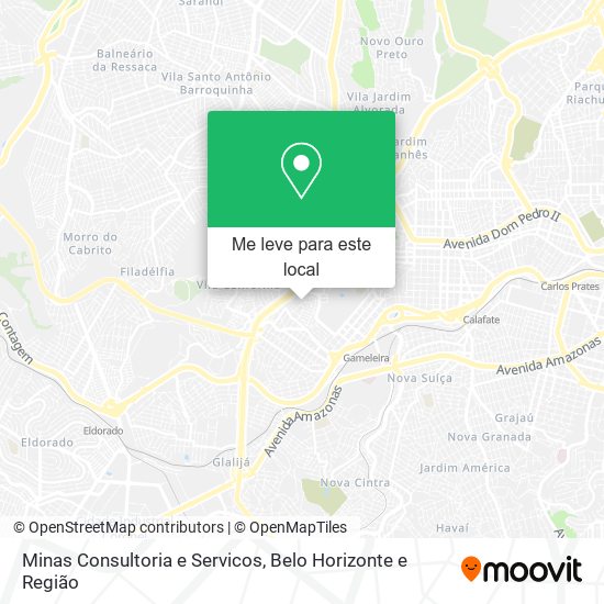 Minas Consultoria e Servicos mapa