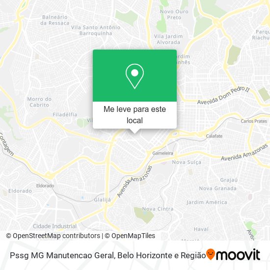 Pssg MG Manutencao Geral mapa