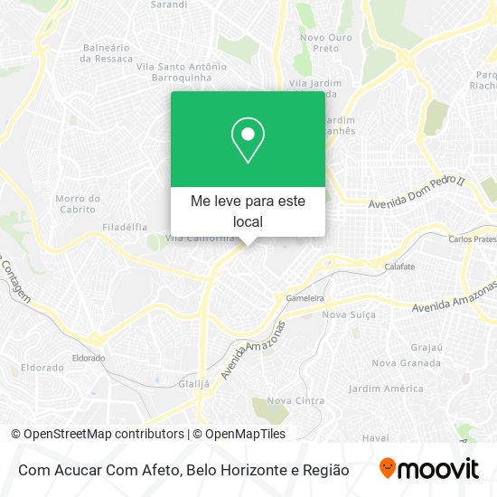 Com Acucar Com Afeto mapa
