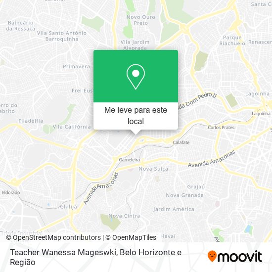 Teacher Wanessa Mageswki mapa